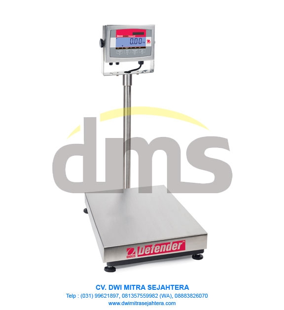 Balance-Ohaus-Defender-3000-Stainless-Steel