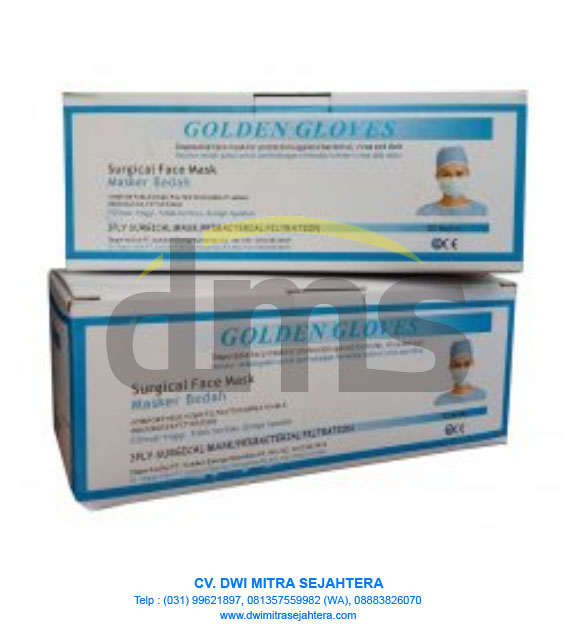 Masker-Disposible-Golden-Gloves-Earloop