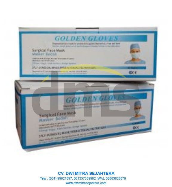 Masker-Disposible-Golden-Gloves-Earloop